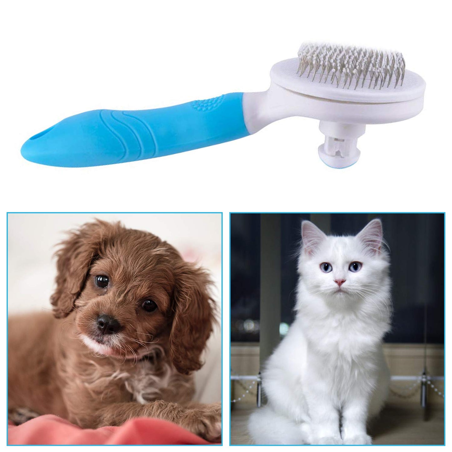 Self Cleaning Slicker Brush