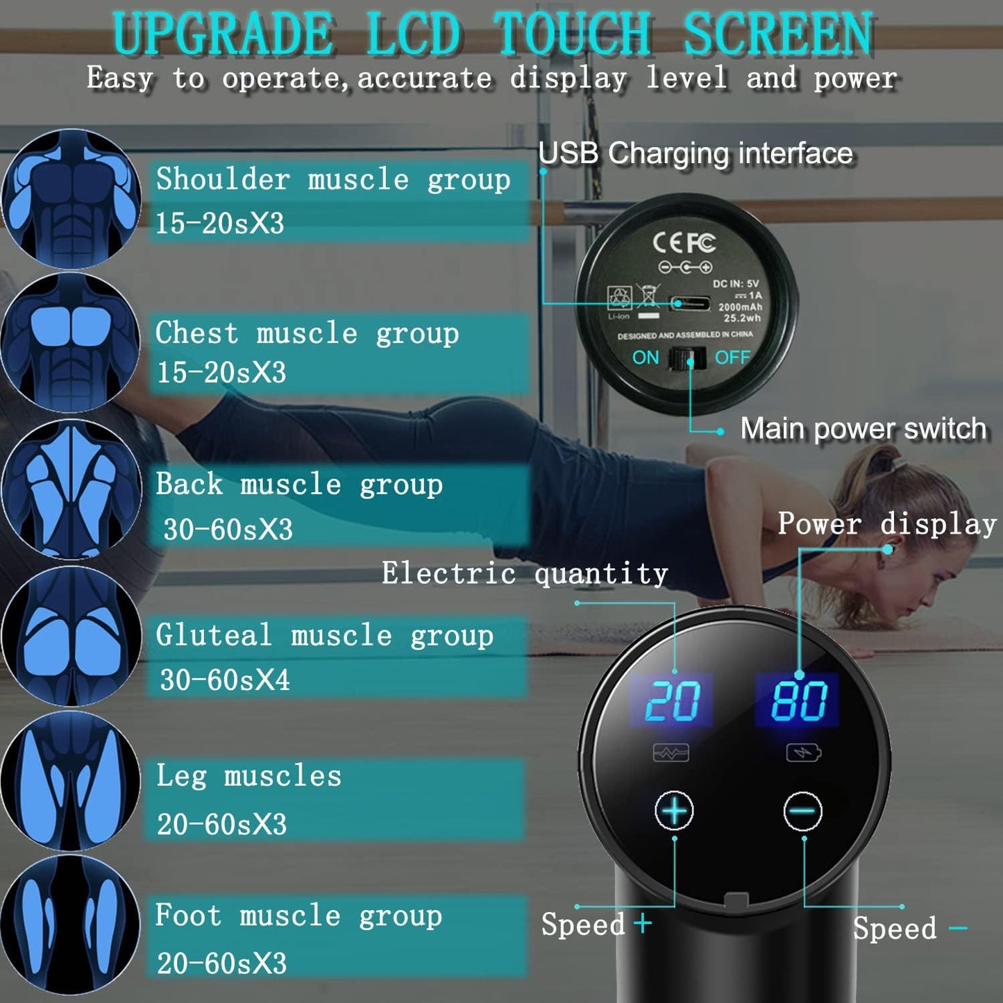 Massage Gun Deep Tissue