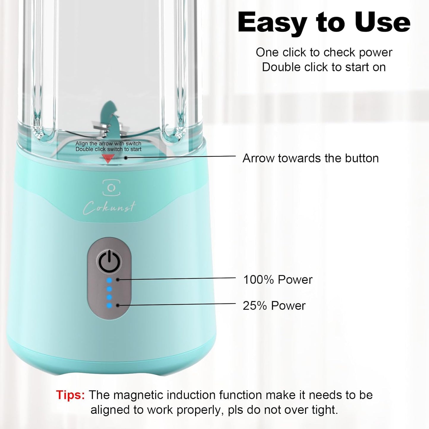 USB Rechargeable Personal Size Blenders