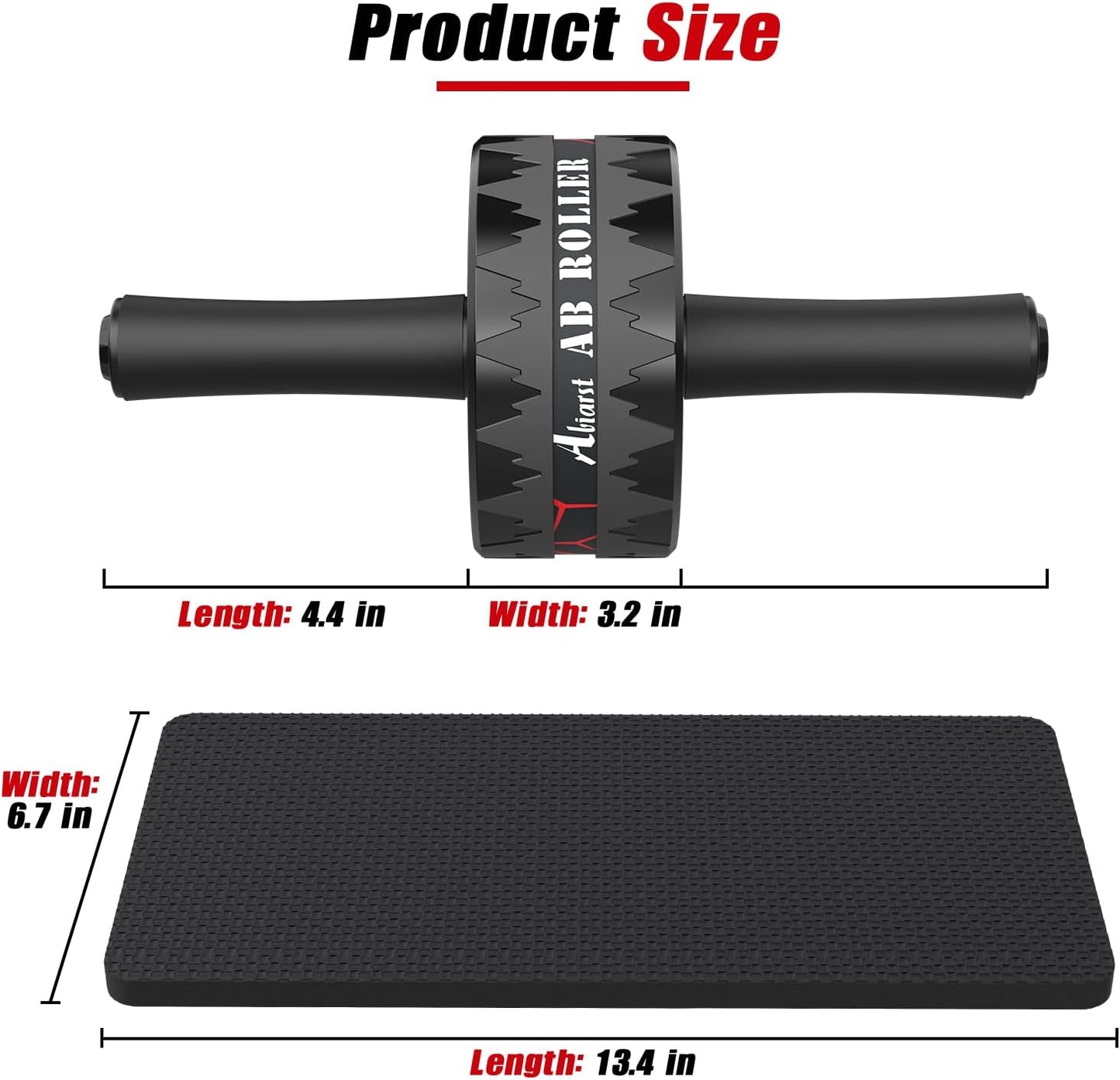 Ab Roller Wheel, Abs Workout Equipment for Abdominal & Core Strength Training