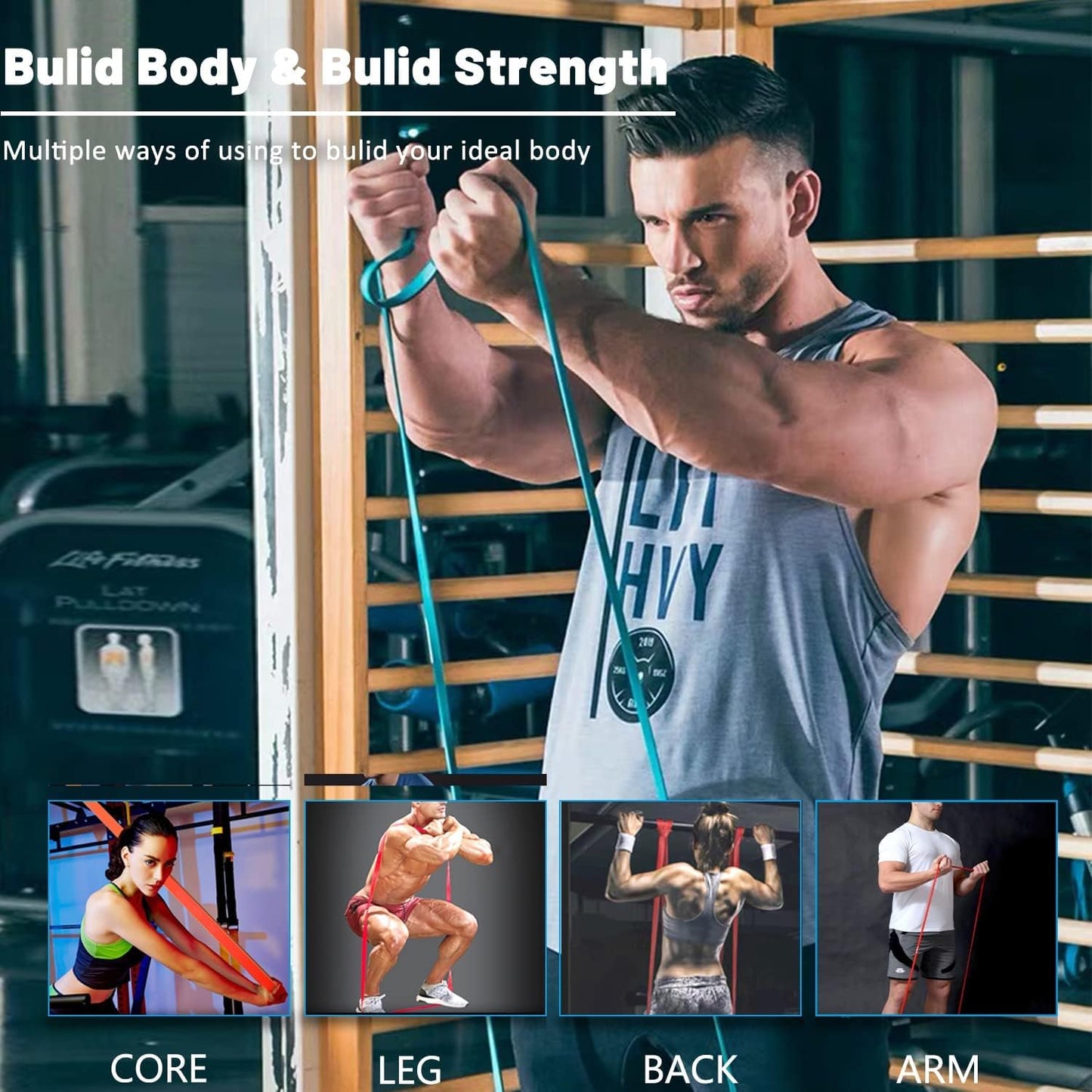 Resistance Bands, Pull Up Assist Bands