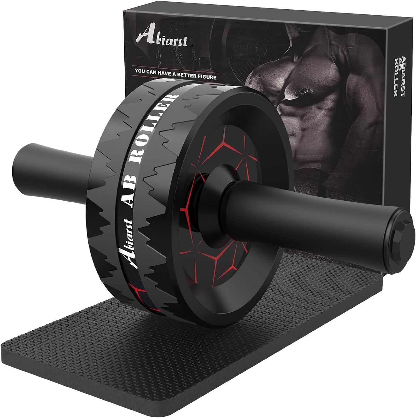 Ab Roller Wheel, Abs Workout Equipment for Abdominal & Core Strength Training