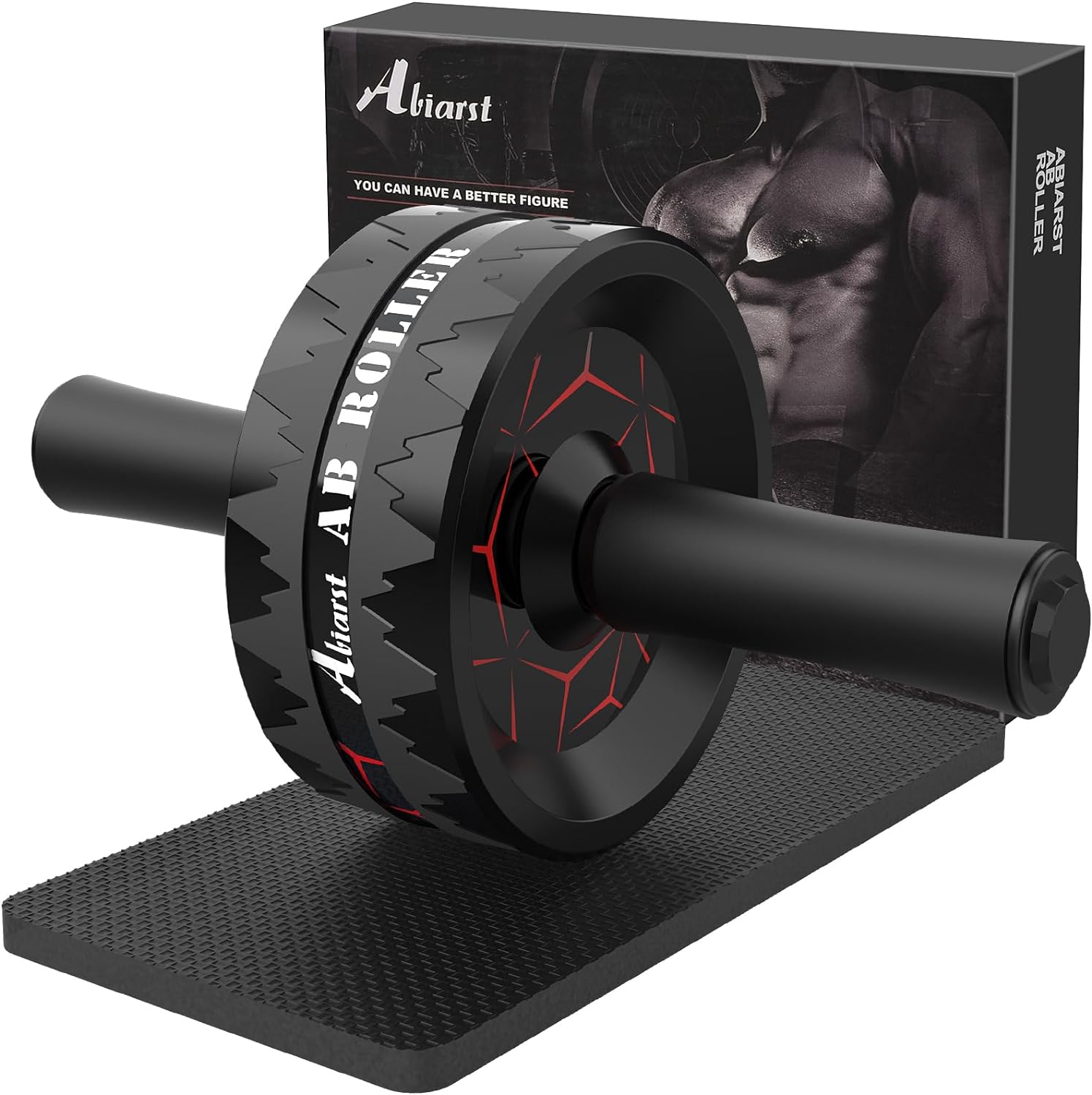 Ab Roller Wheel, Abs Workout Equipment for Abdominal & Core Strength Training