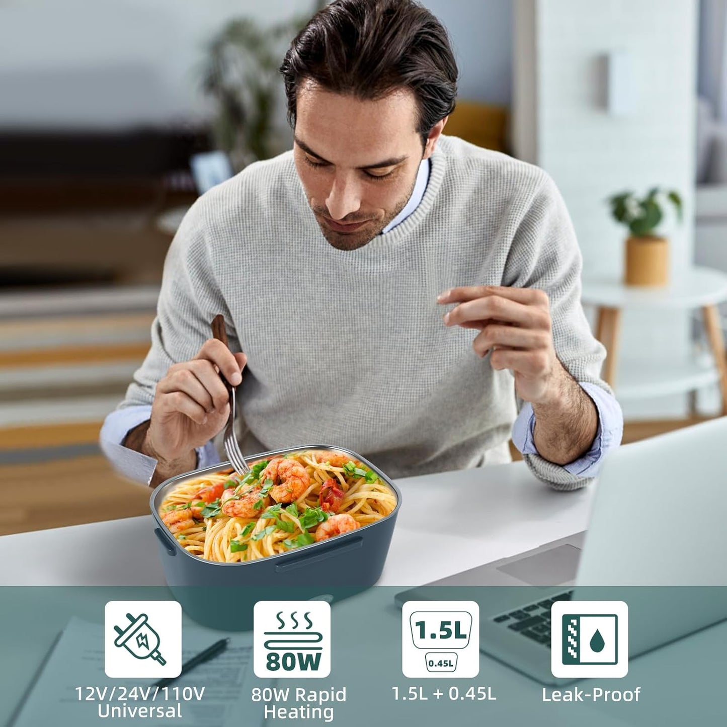 Electric Lunch Box Food Heater