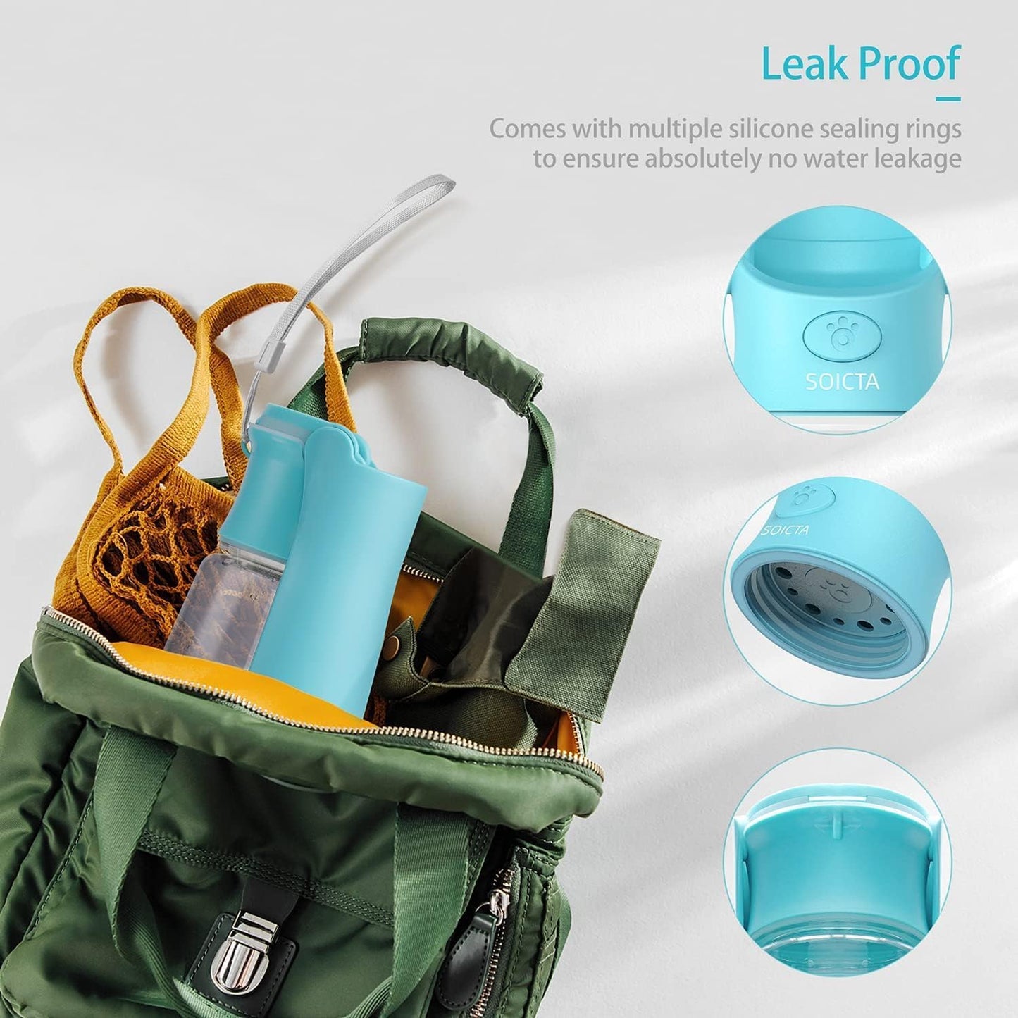Portable Dog Small Animals Water Bottle for Walking
