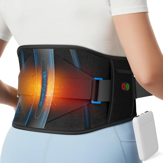 Heating Pad with Back Brace for Lower Back