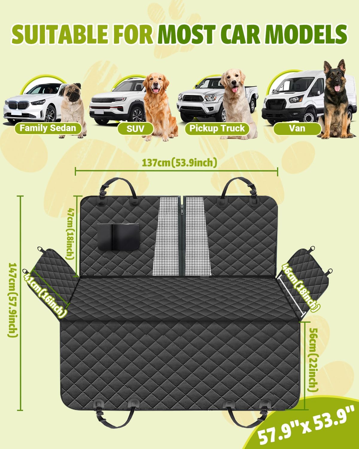 Dog Car Seat Cover