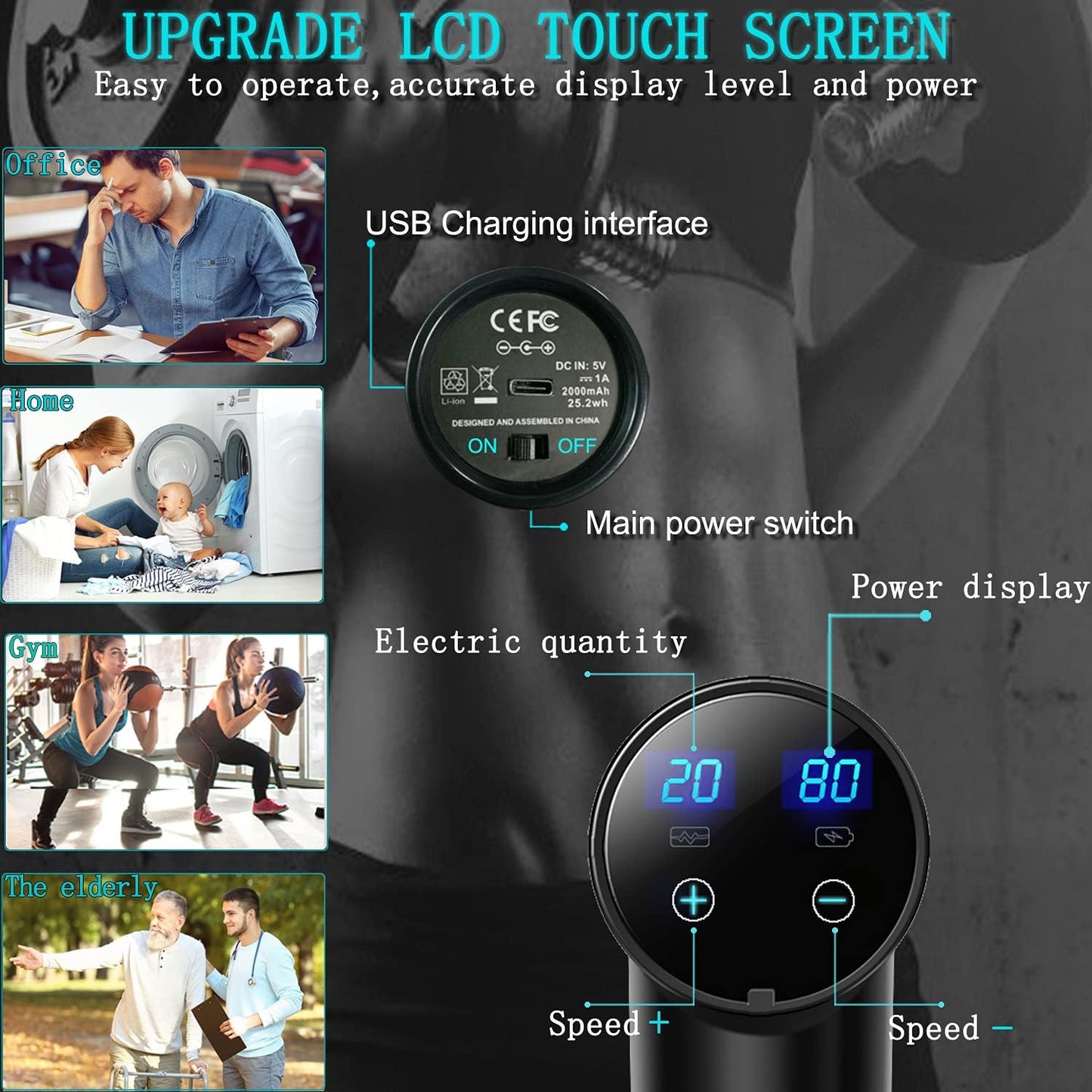 Massage Gun Deep Tissue