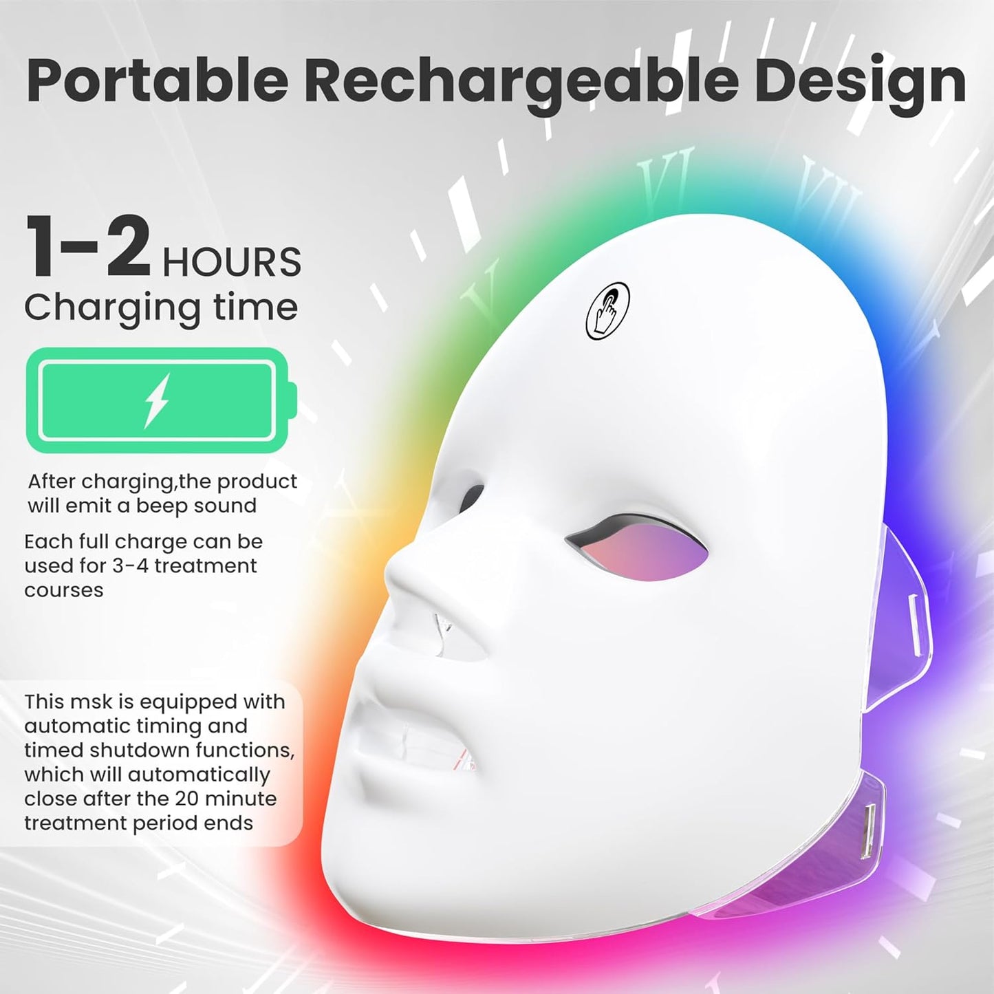 LED Facial Skin Care Mask